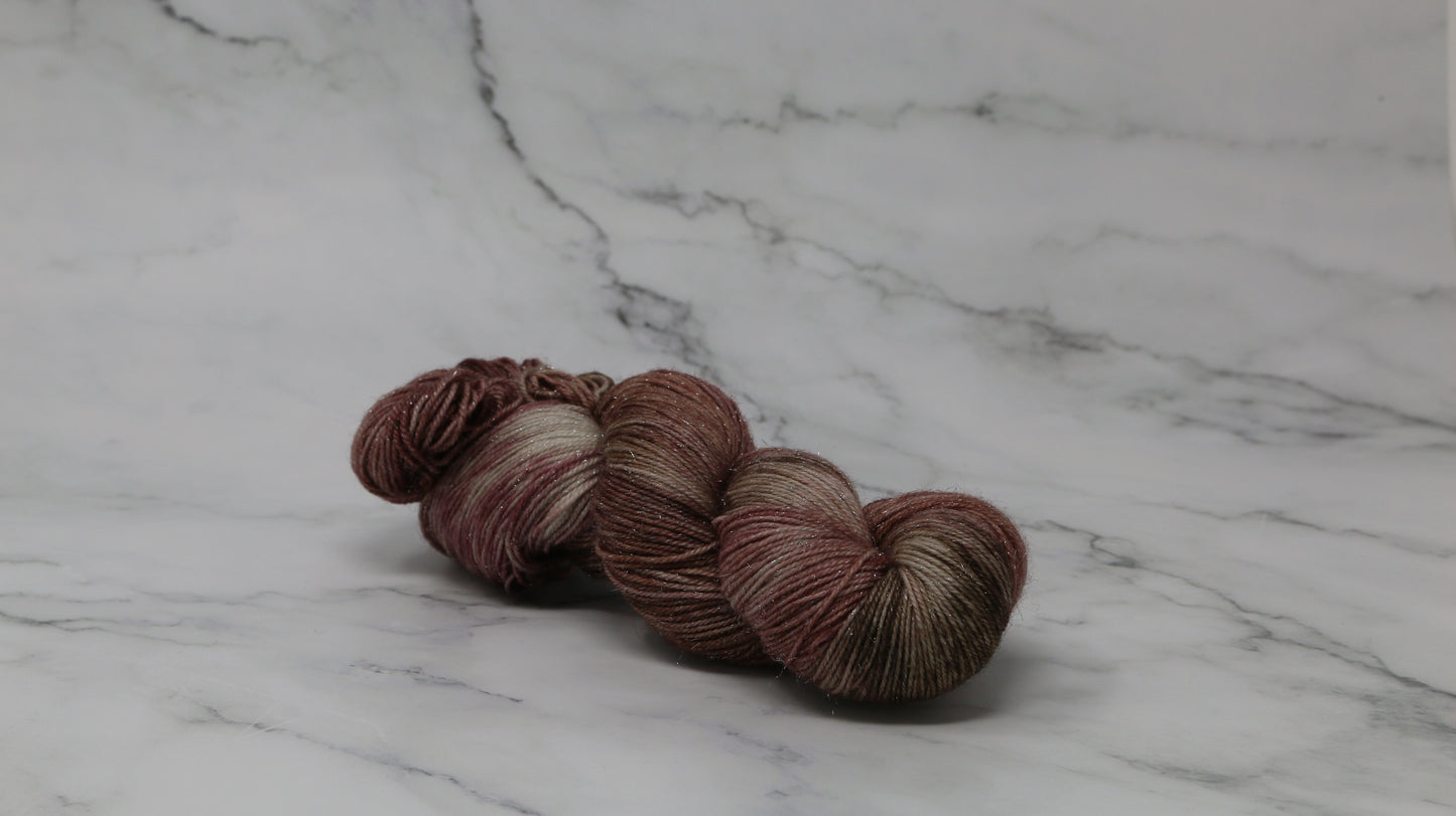 Moment of Calm - Variegated - Glitter Sock