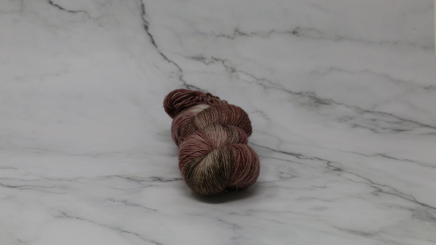 Moment of Calm - Variegated - Glitter Sock