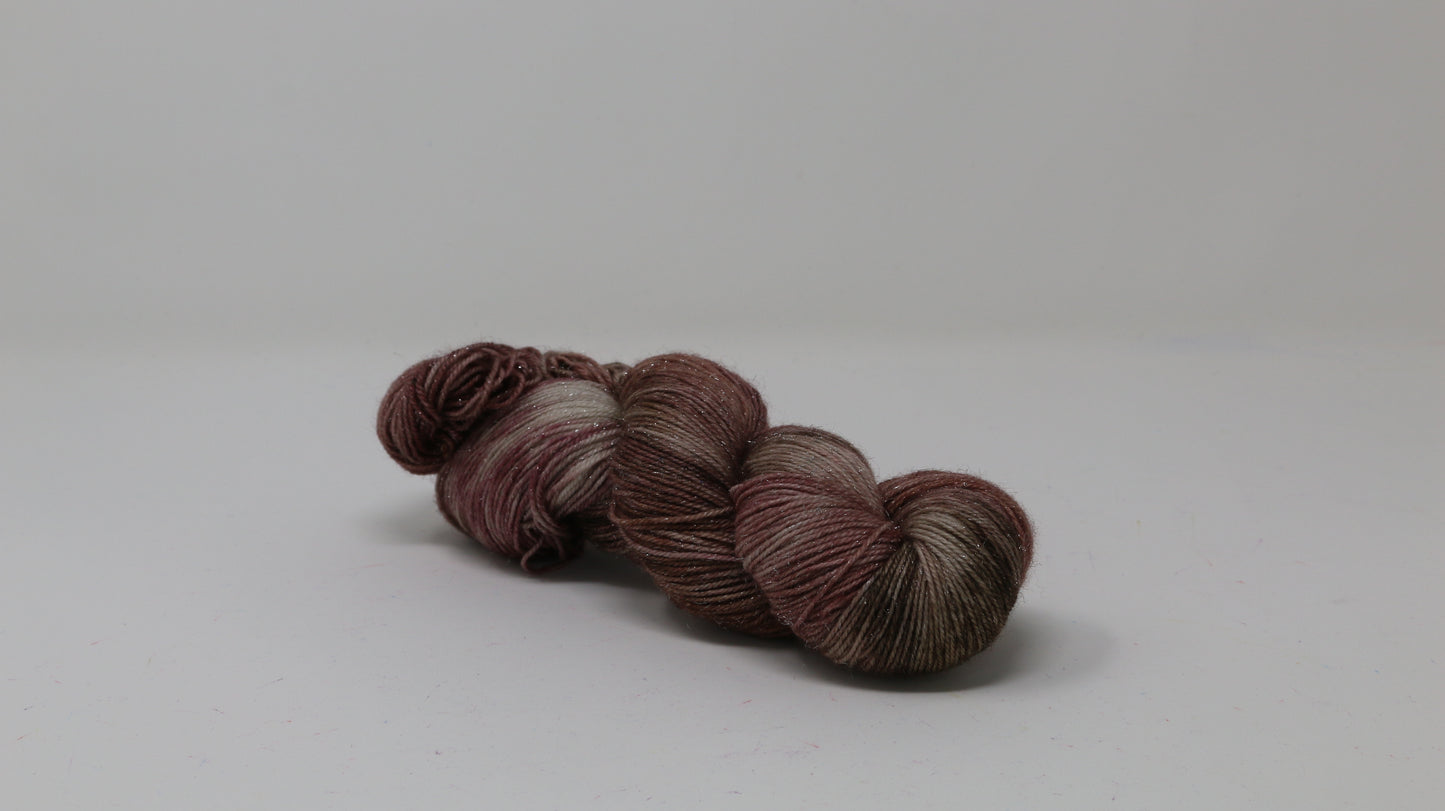 Moment of Calm - Variegated - Glitter Sock