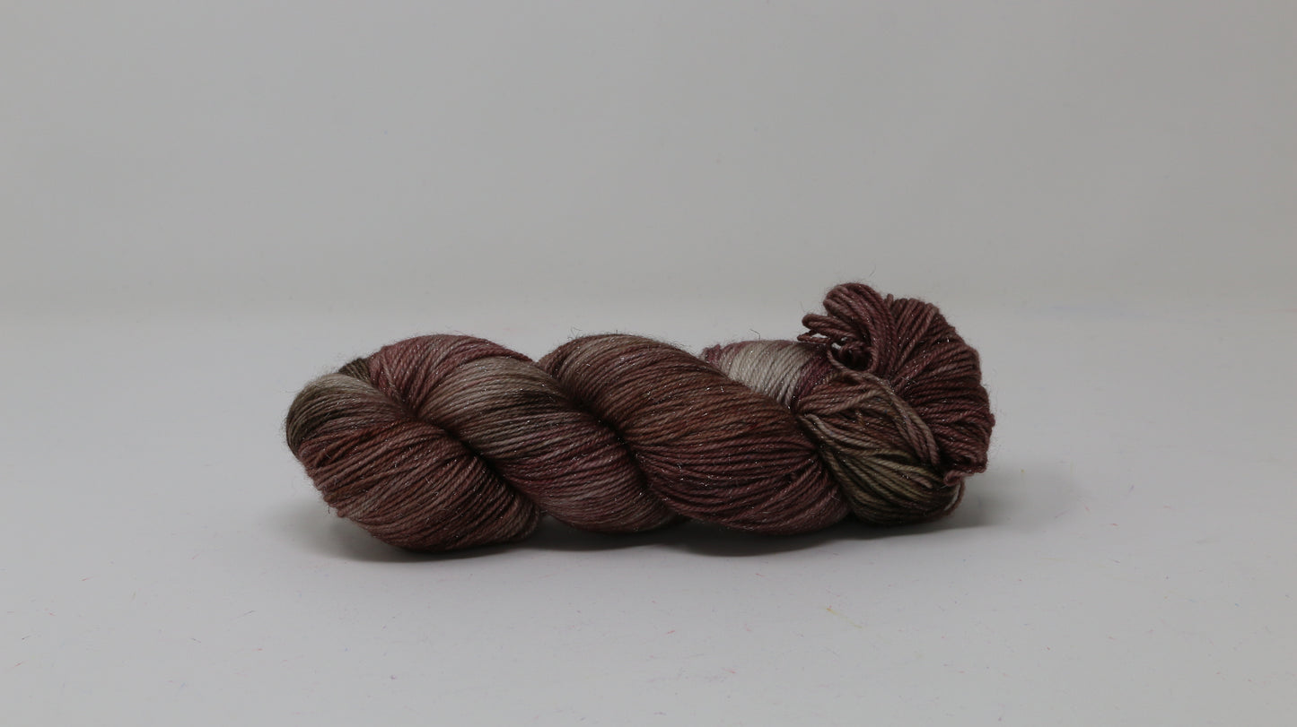 Moment of Calm - Variegated - Glitter Sock