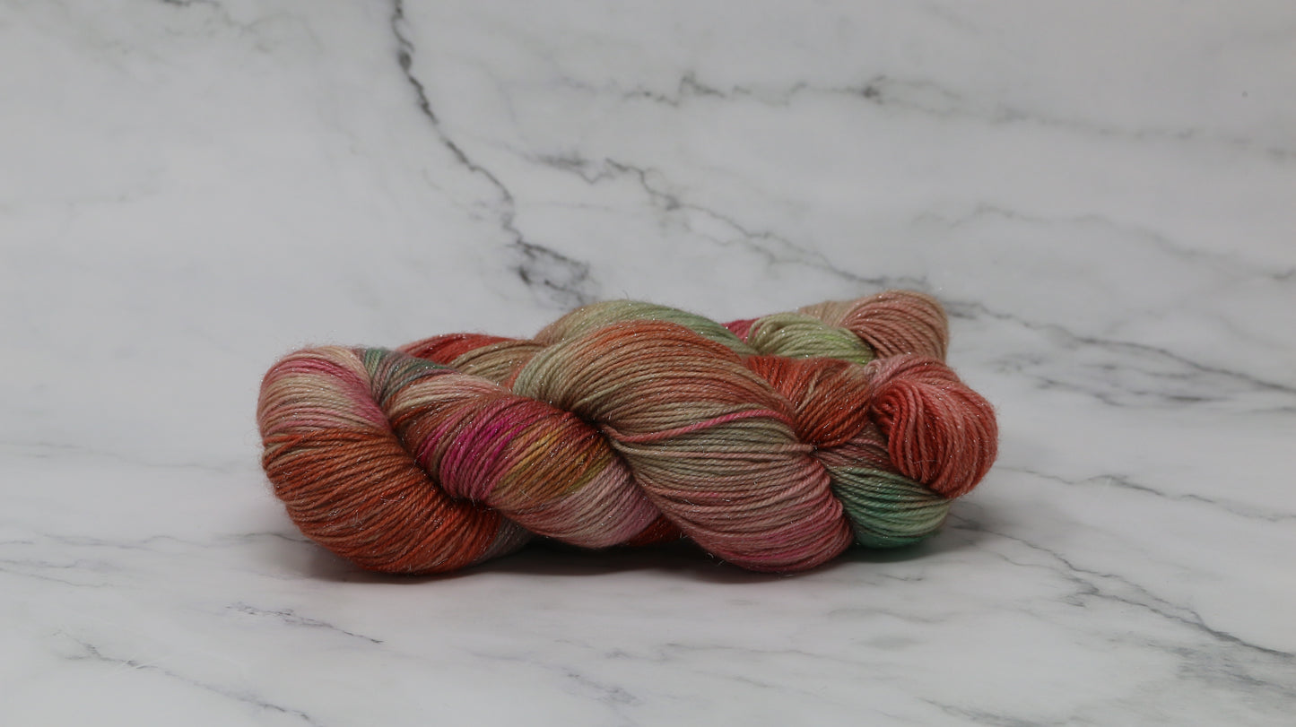 Watercolours - Variegated - Glitter Sock