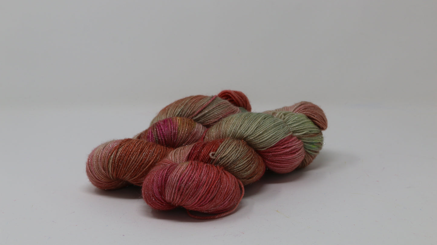 Watercolours - Variegated - Glitter Sock