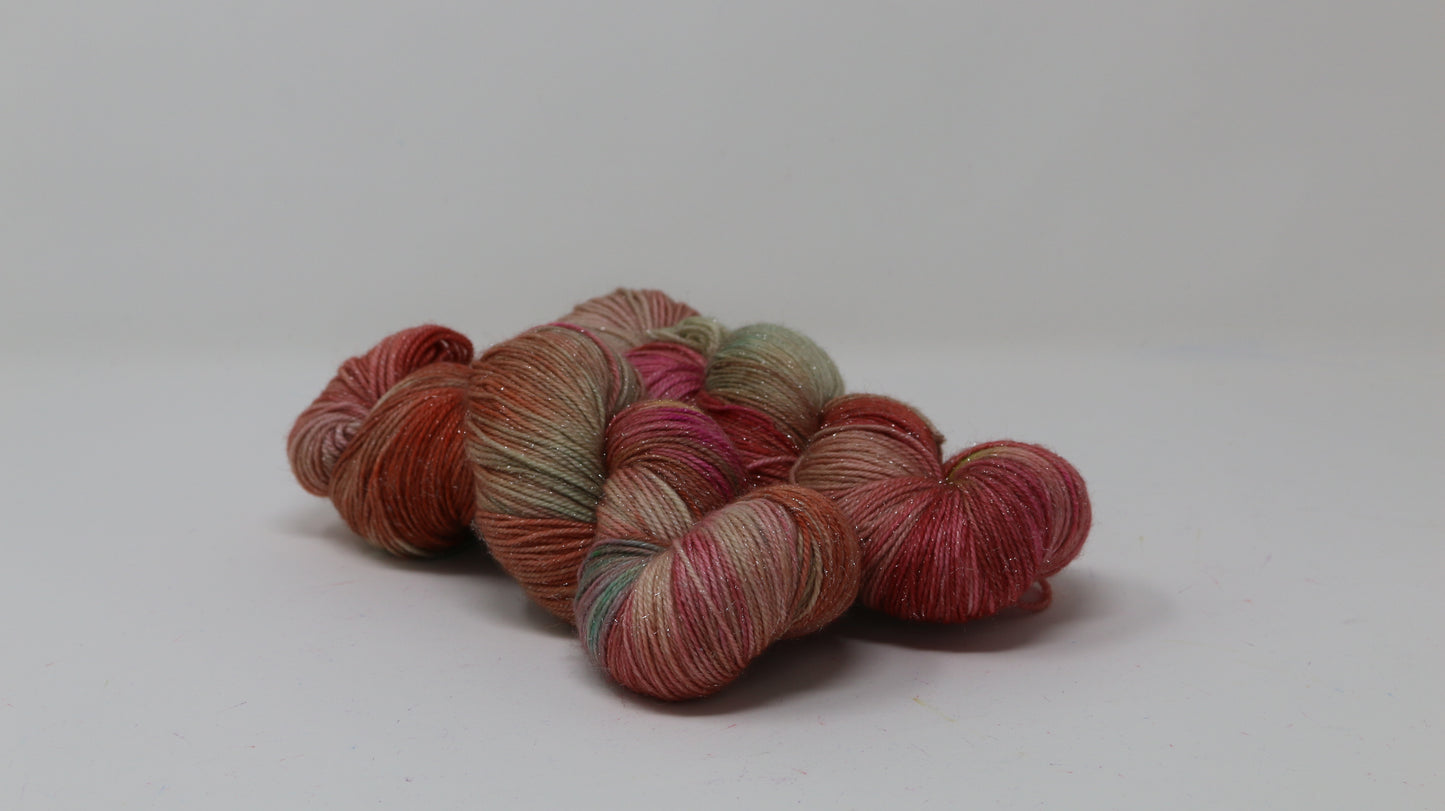 Watercolours - Variegated - Glitter Sock