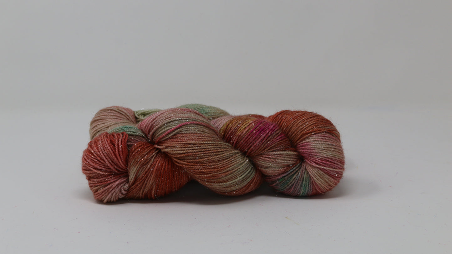 Watercolours - Variegated - Glitter Sock