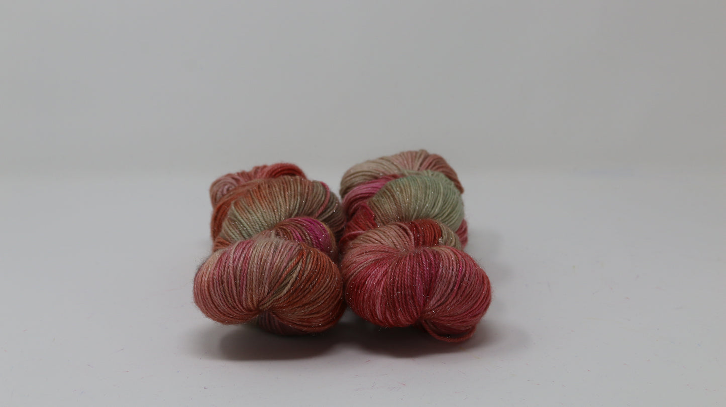 Watercolours - Variegated - Glitter Sock
