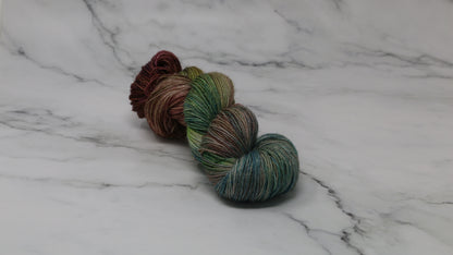 Somber Garden - Variegated - Glitter Sock