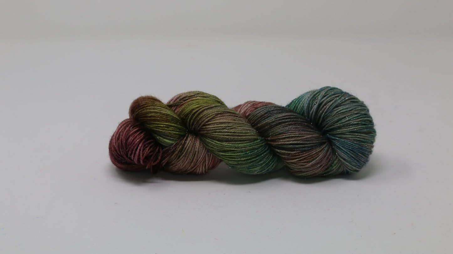 Somber Garden - Variegated - Glitter Sock