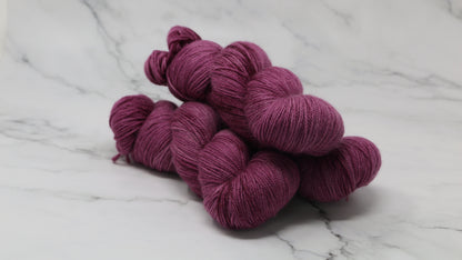 Plum - Tonal - BFL Sock