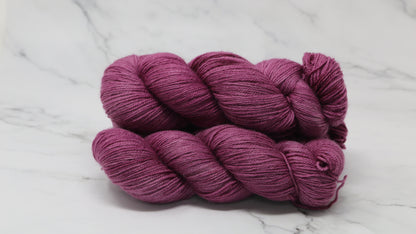 Plum - Tonal - BFL Sock