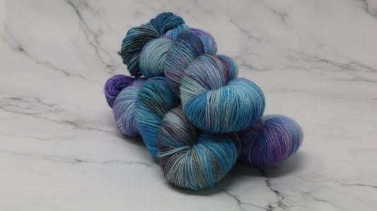 Out of the Blue - Variegated - BFL Sock