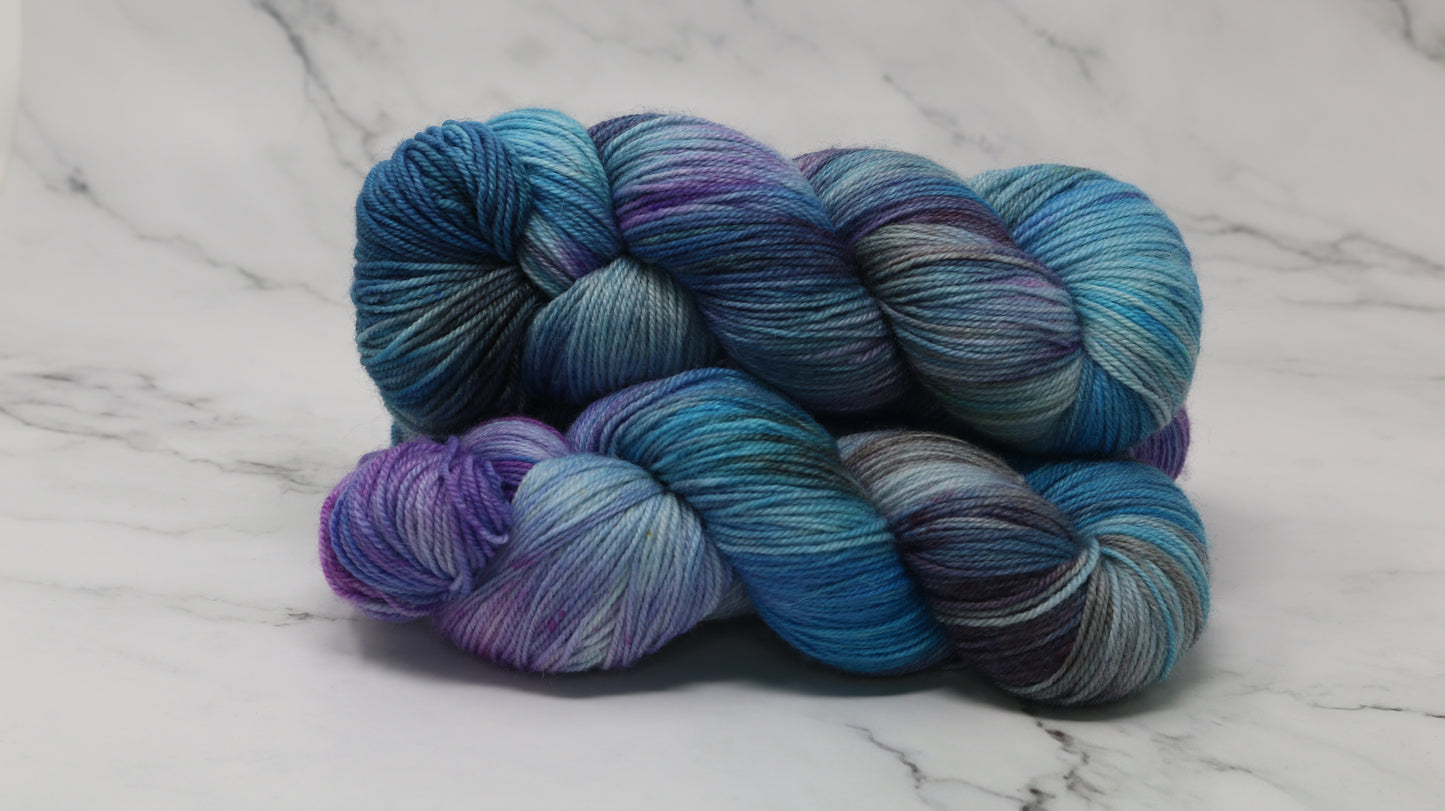 Out of the Blue - Variegated - BFL Sock
