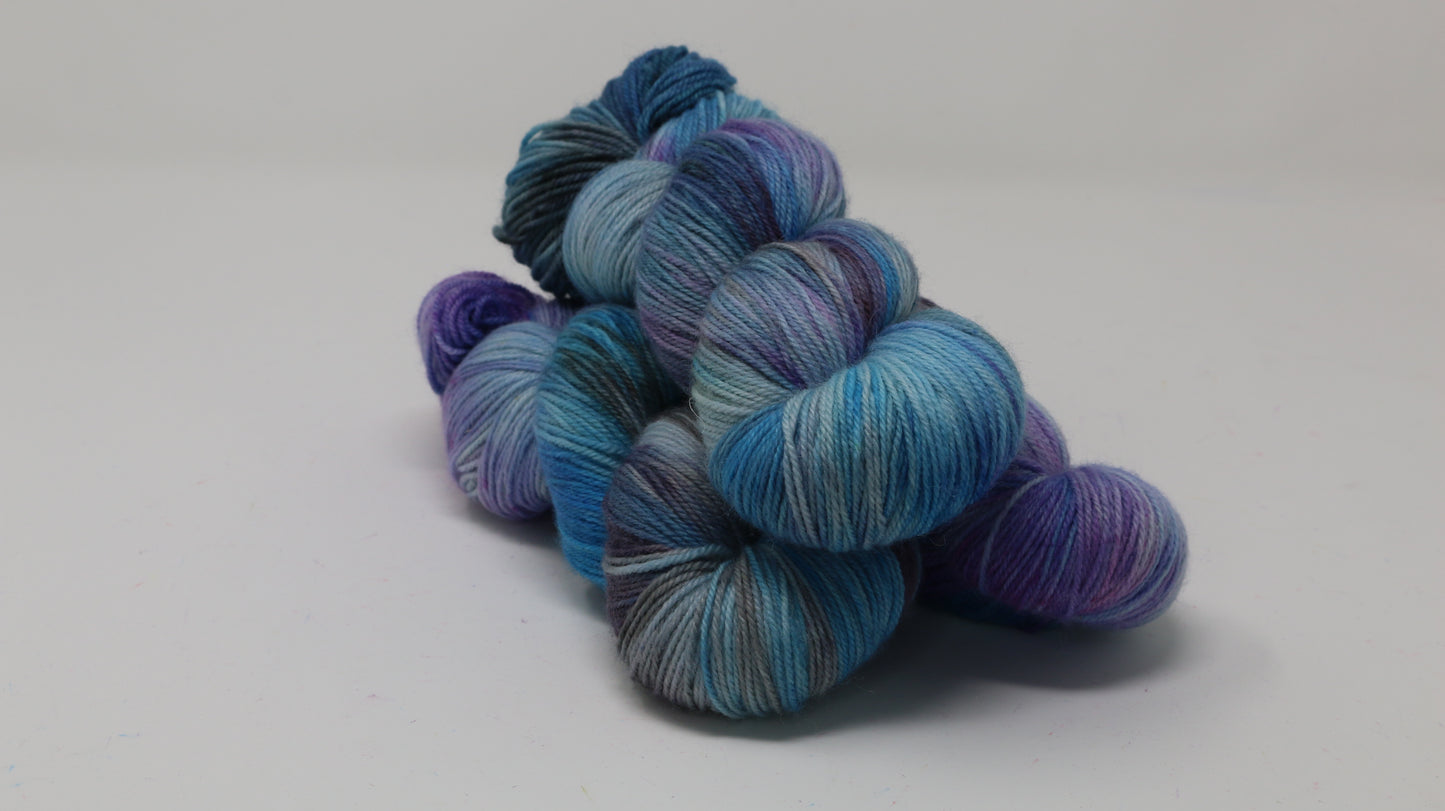 Out of the Blue - Variegated - BFL Sock